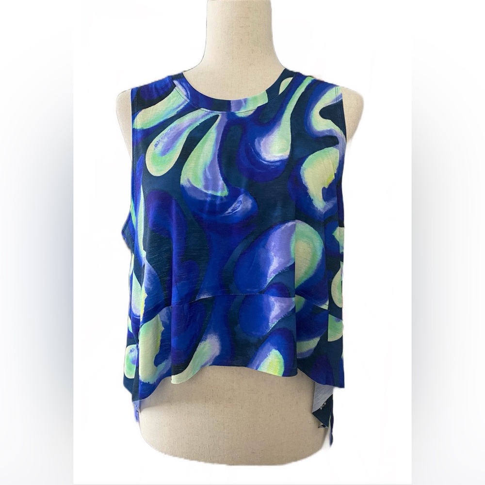 NWT FREE PEOPLE FP Women’s Tempo Printed Tank. Size Medium - Picture 3 of 5